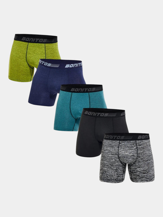 5 Pack Comfort Boxer Briefs