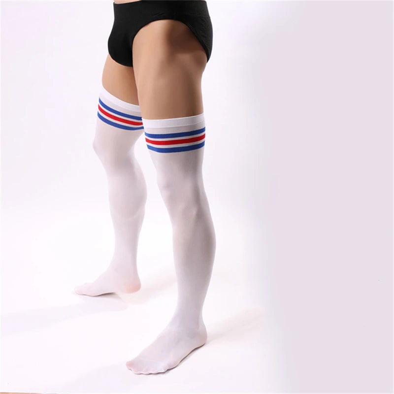 Thigh High Men's Stockings