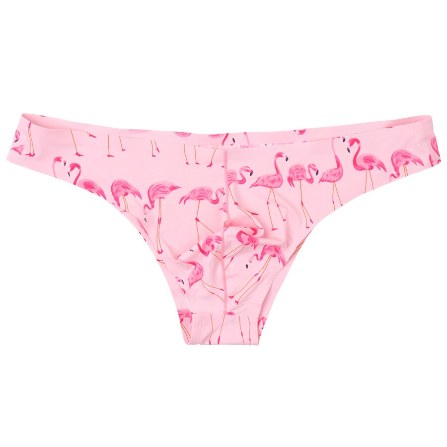 4 Pack Silky Graphic Seamless Bikini Briefs
