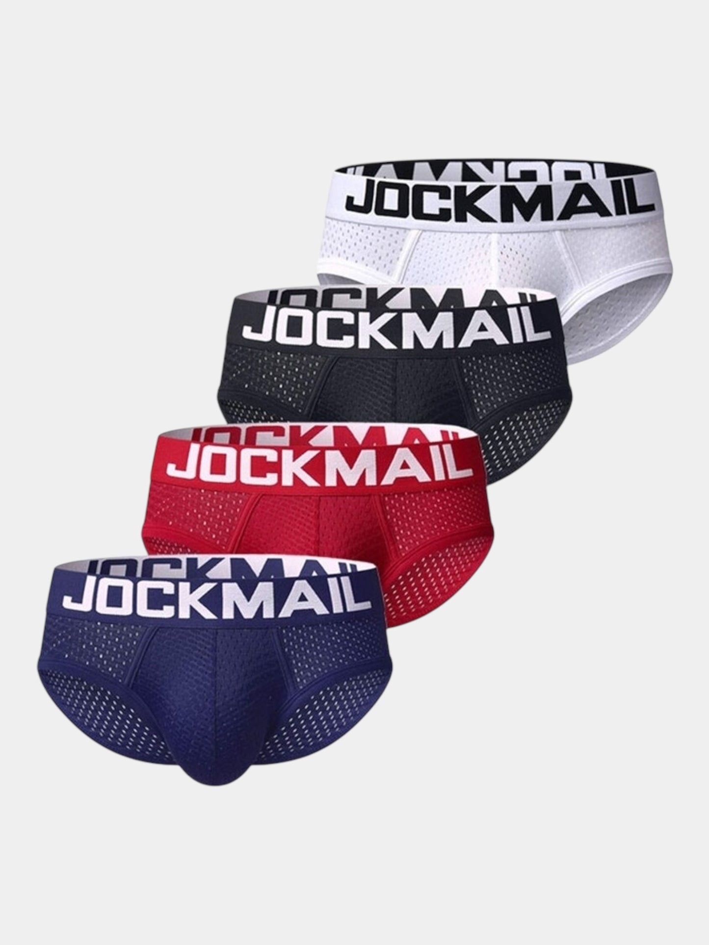 JOCKMAIL Mesh Briefs 4-Pack