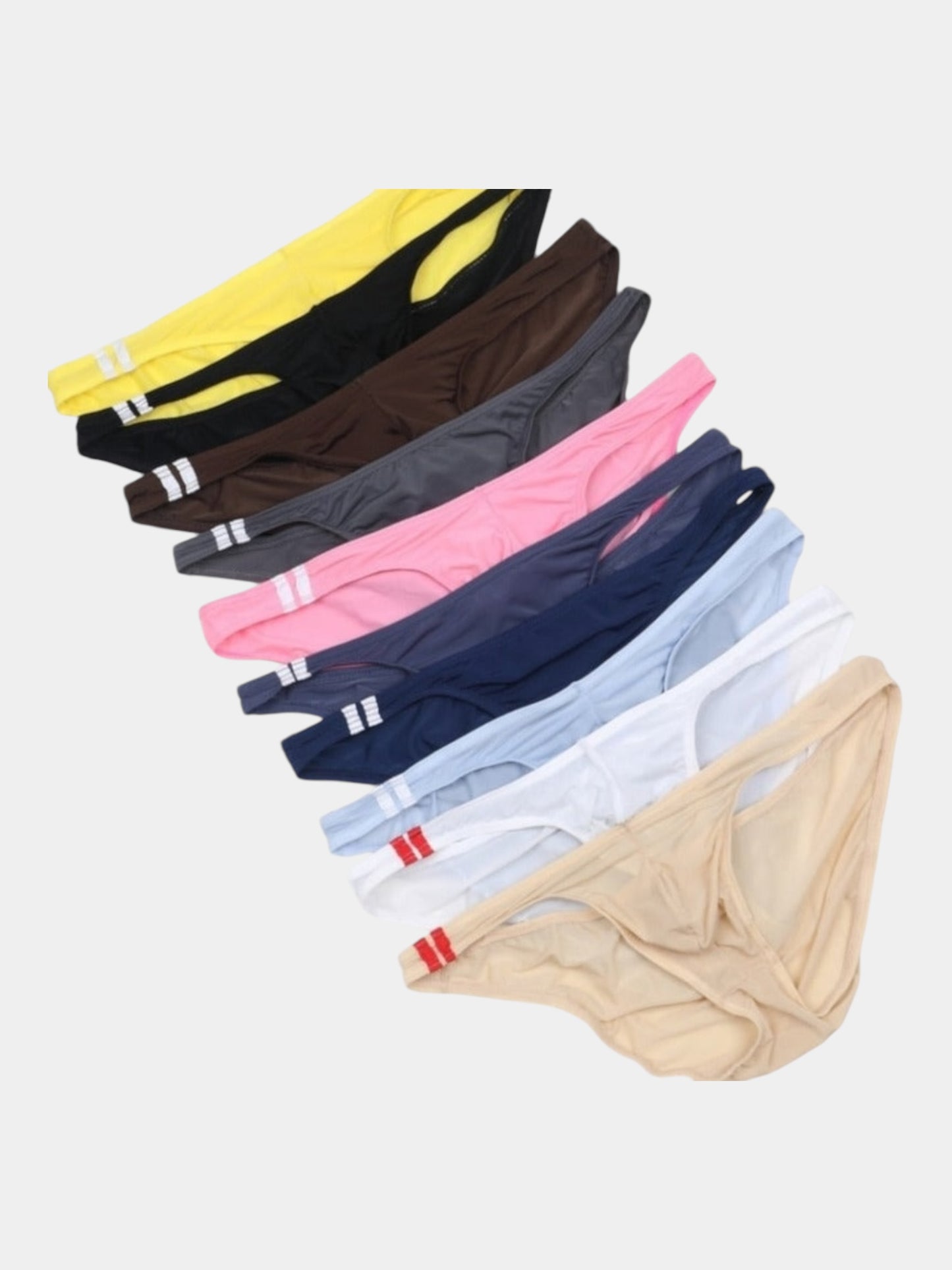 5 Pack Silky Soft Breathable Bikini Briefs