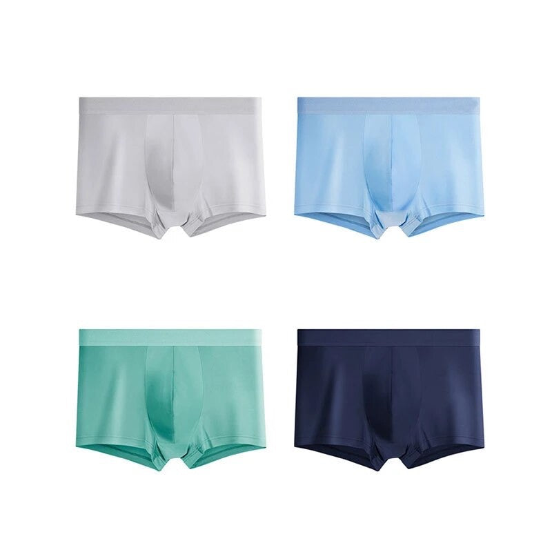 4 Pack Icy Silk Cool Trunks