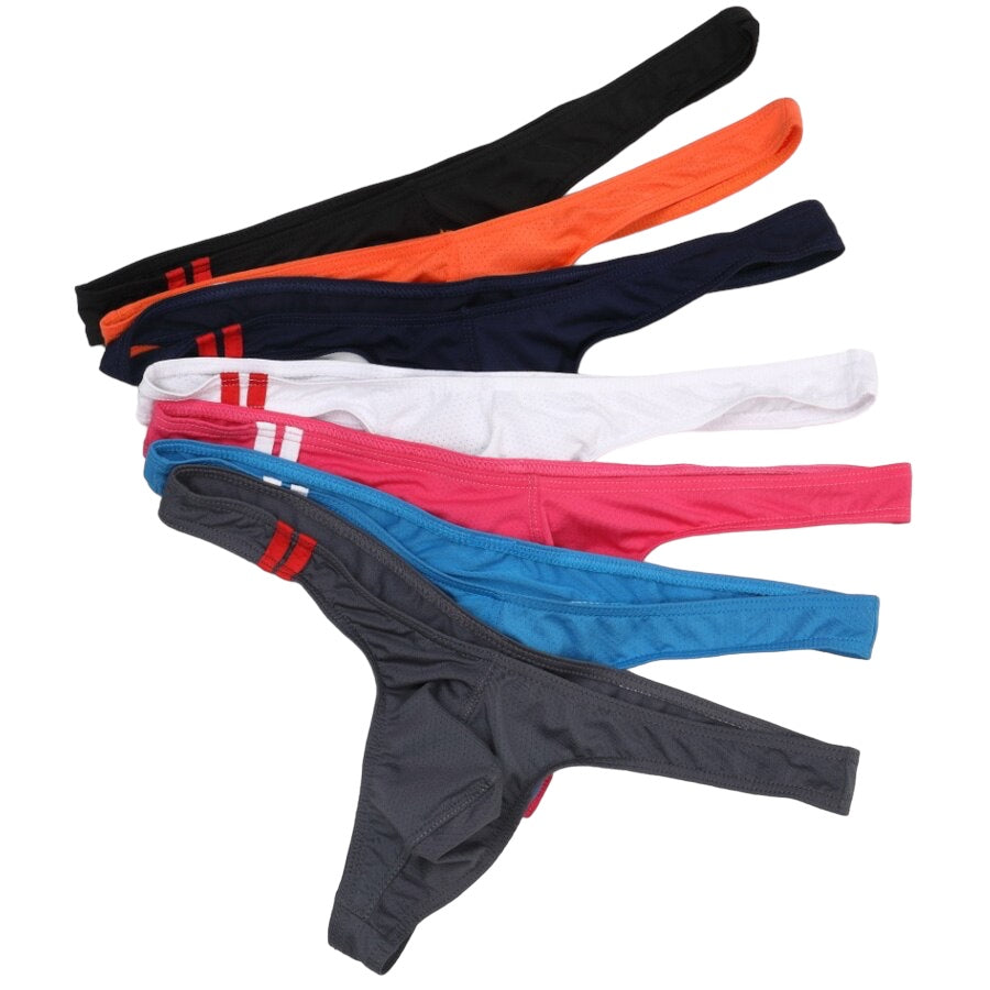 5 Pack Athletic Breathable Thong