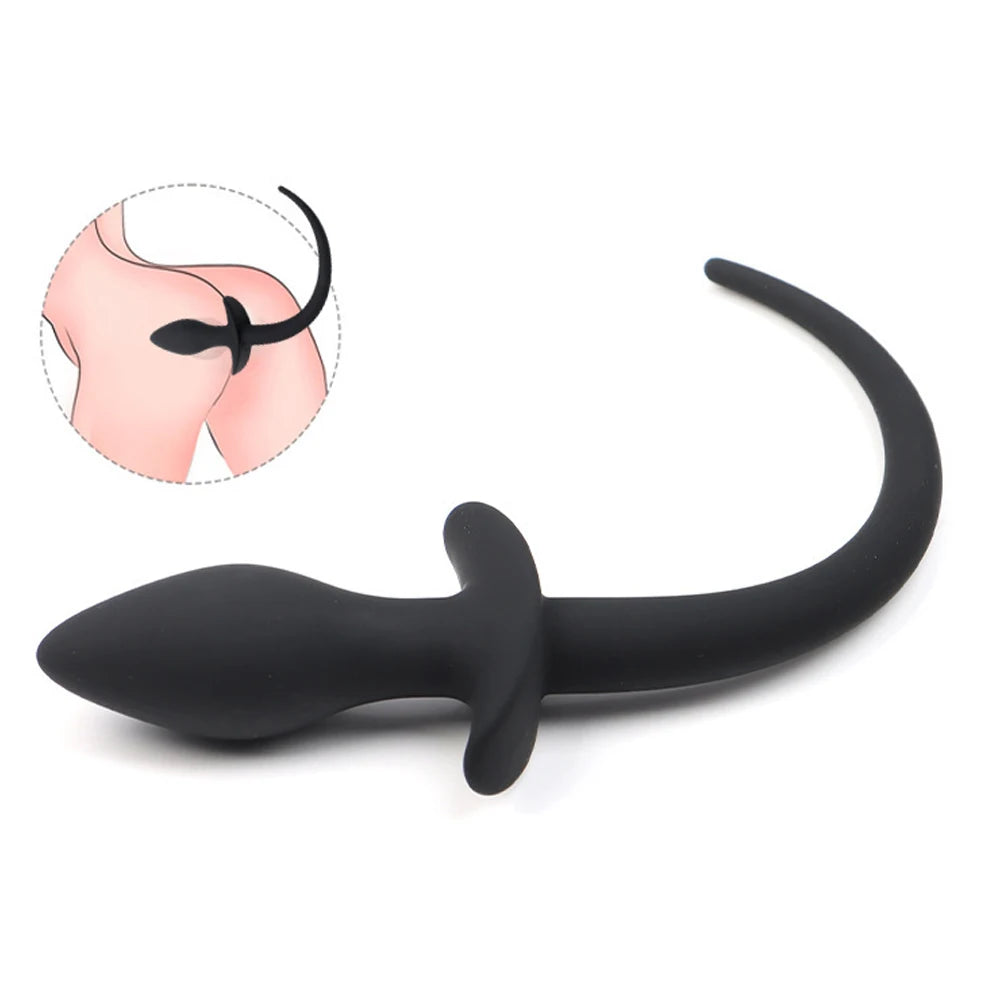 Silicone Dog Tail Butt Plug Trendy Undies Silicone Dog Tail Butt Plug Trendy Undies