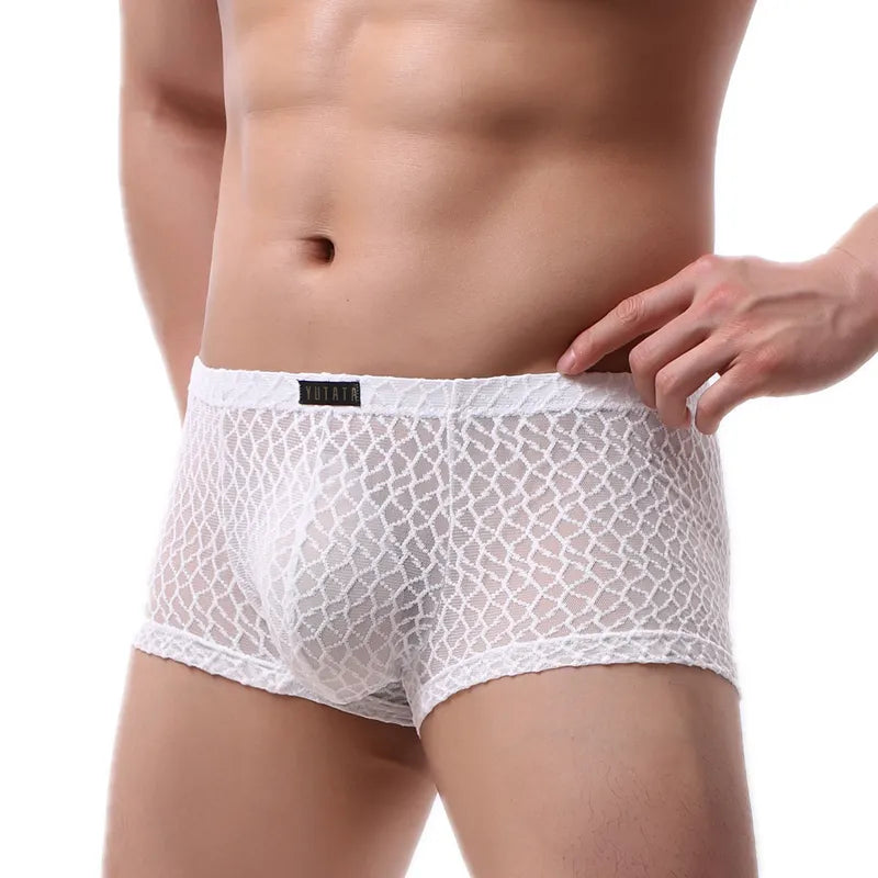 Clouds Lace Breathable Boxer Briefs