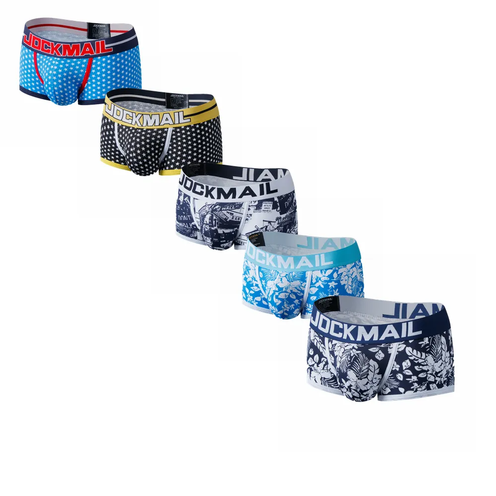 5 Pack JOCKMAIL Cotton Print