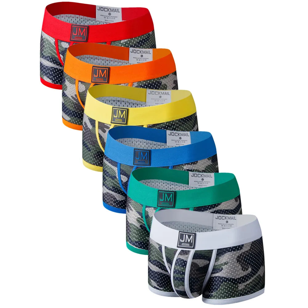 6 Pack Jockmail Camo Underwear