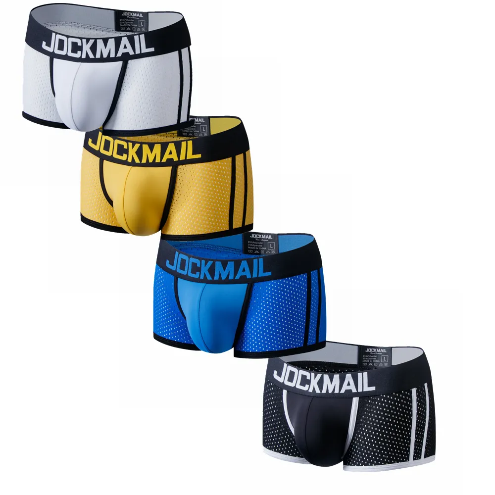 4 Pack Sport Mesh Jockmail Trunk