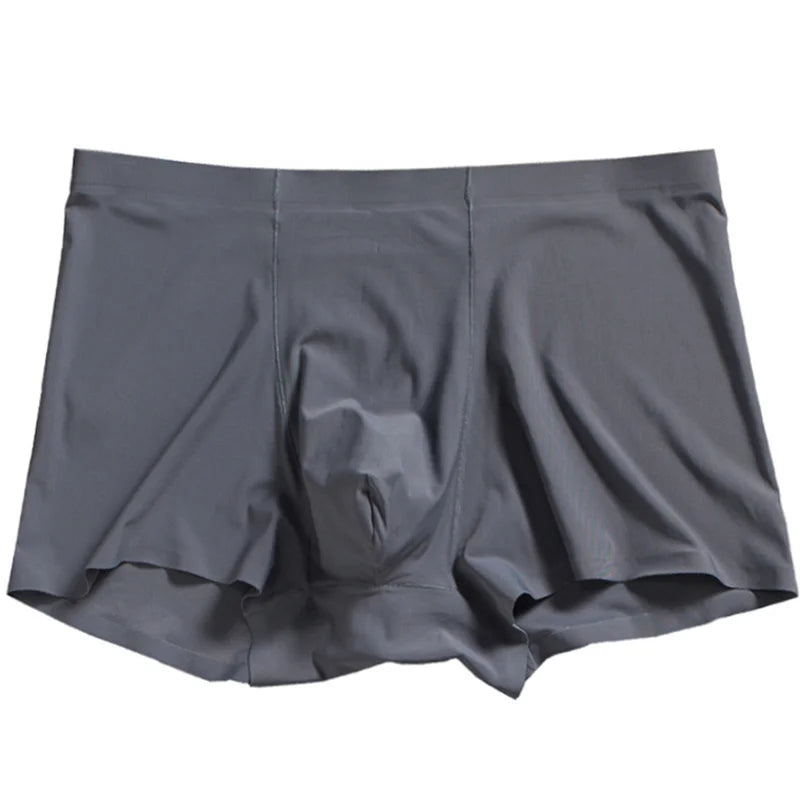Grape Seamless Ice Silk Trunks