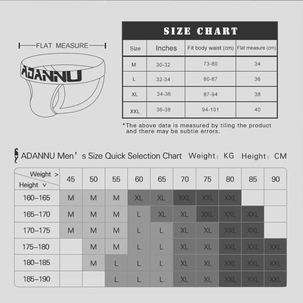 3-Pack Camouflage Sports Jockstrap