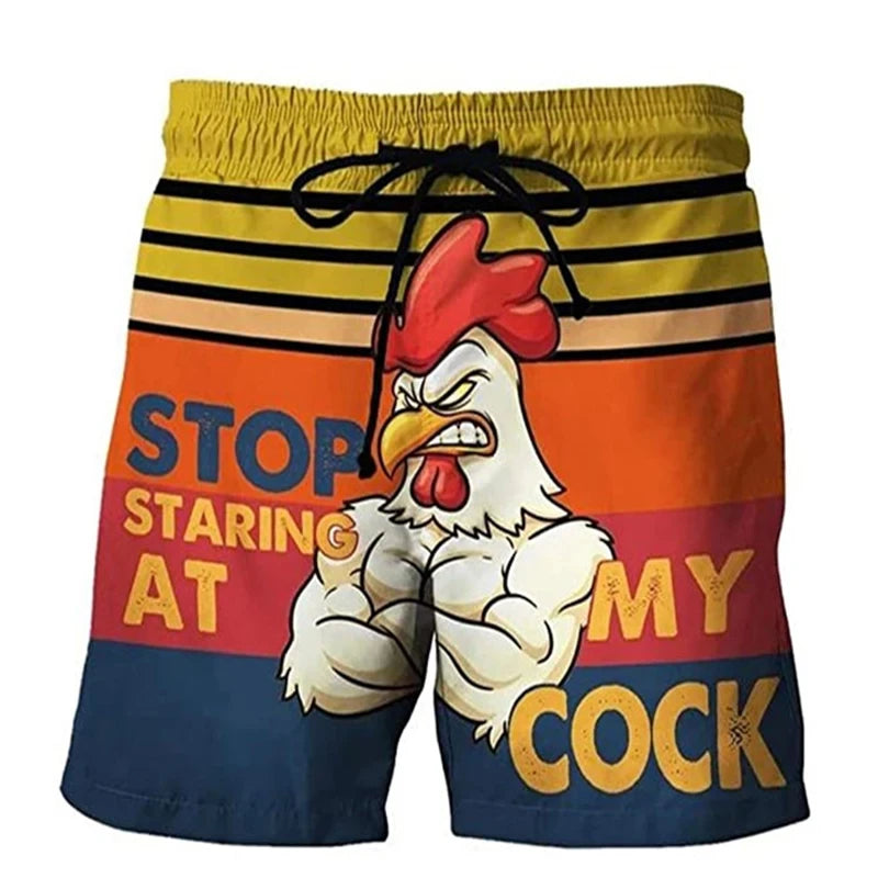 Stop Staring at My Cock Swim Trunks