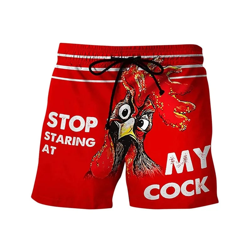Stop Staring at My Cock Swim Trunks