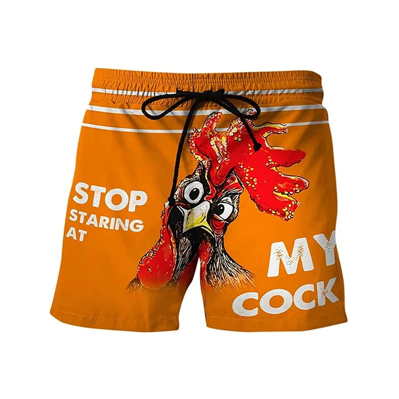 Stop Staring at My Cock Swim Trunks