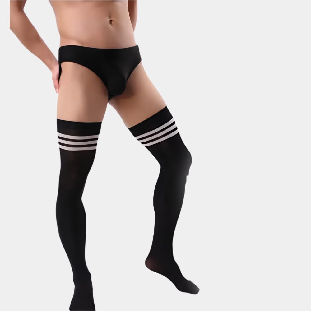 Thigh High Men's Stockings