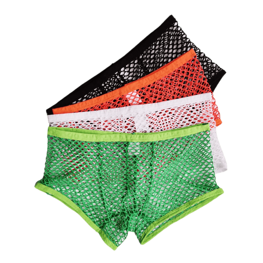 Show It Low-Rise Mesh Trunks