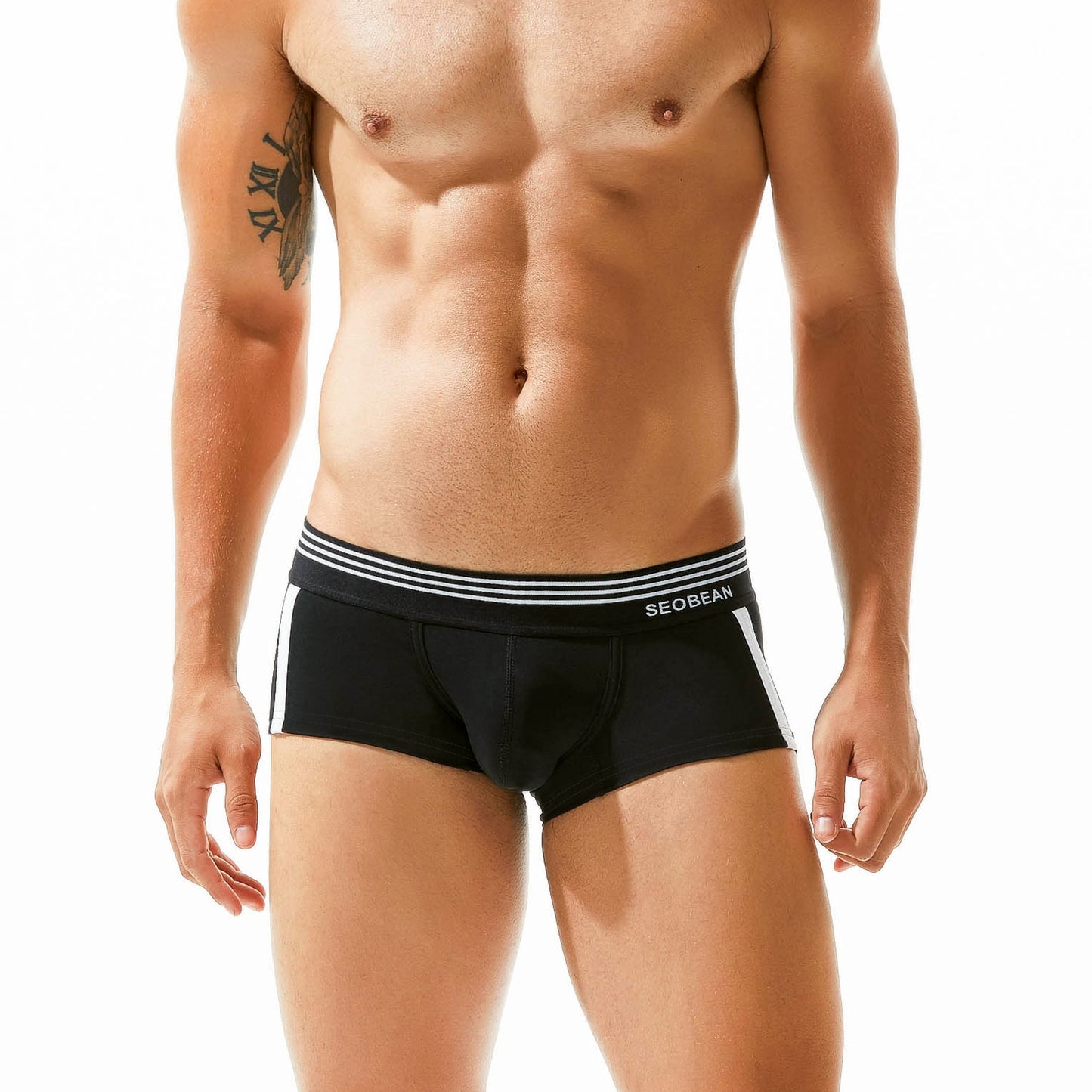 men's underwear with lifting u pouch trunks