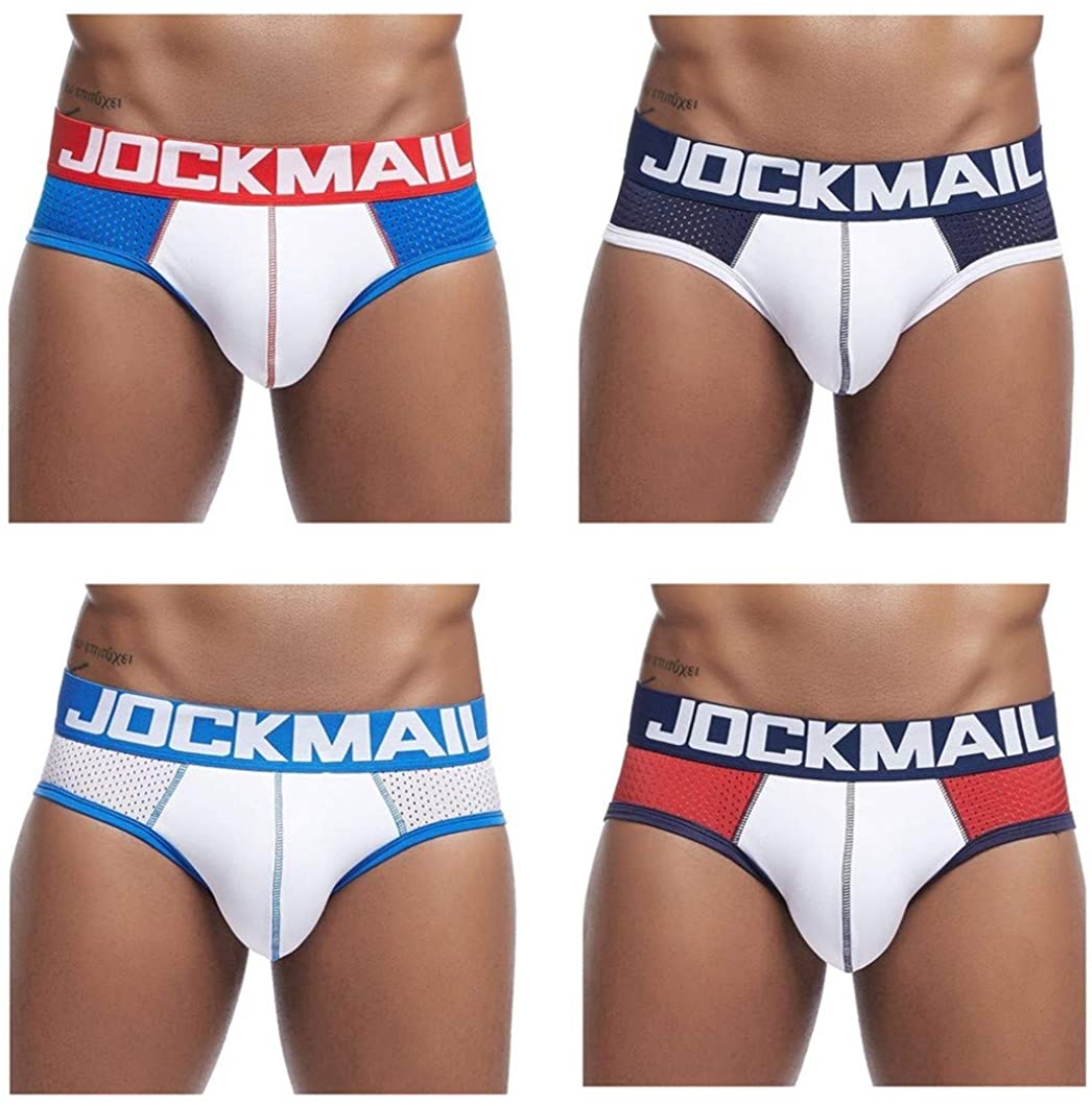 JOCKMAIL Mesh Briefs 4-Pack