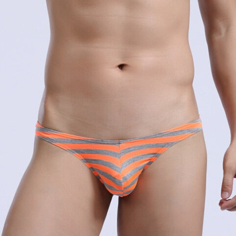 Striped Men's Mini Thong