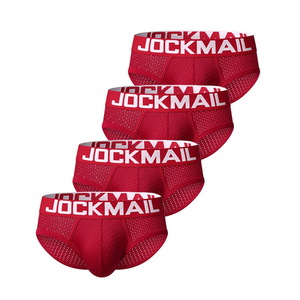 JOCKMAIL Mesh Briefs 4-Pack