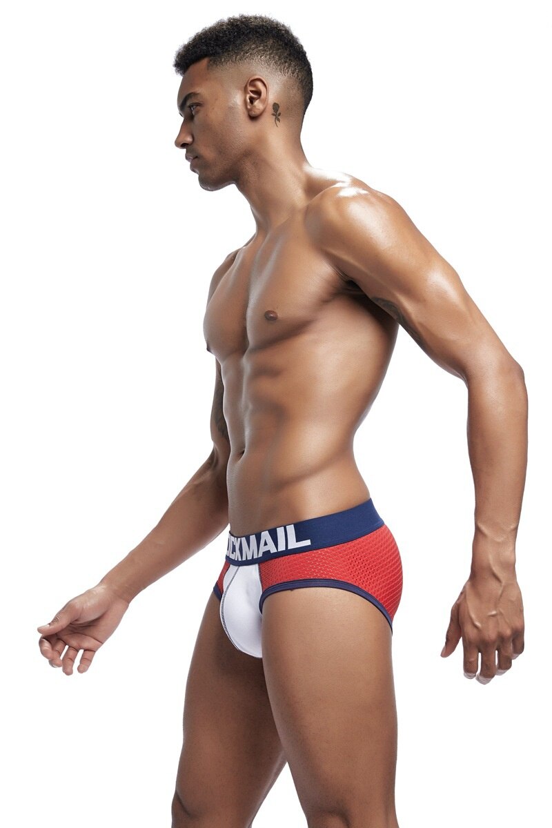 JOCKMAIL Mesh Briefs 4-Pack