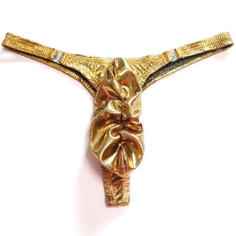 Metallic Micro Thong