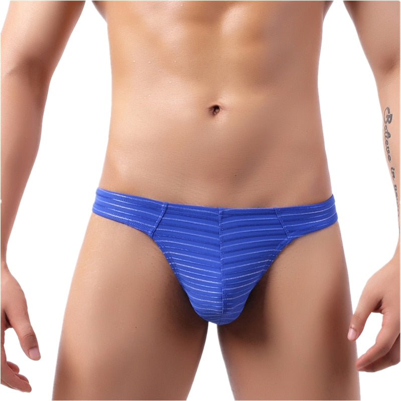 Striped Men's Mini Thong