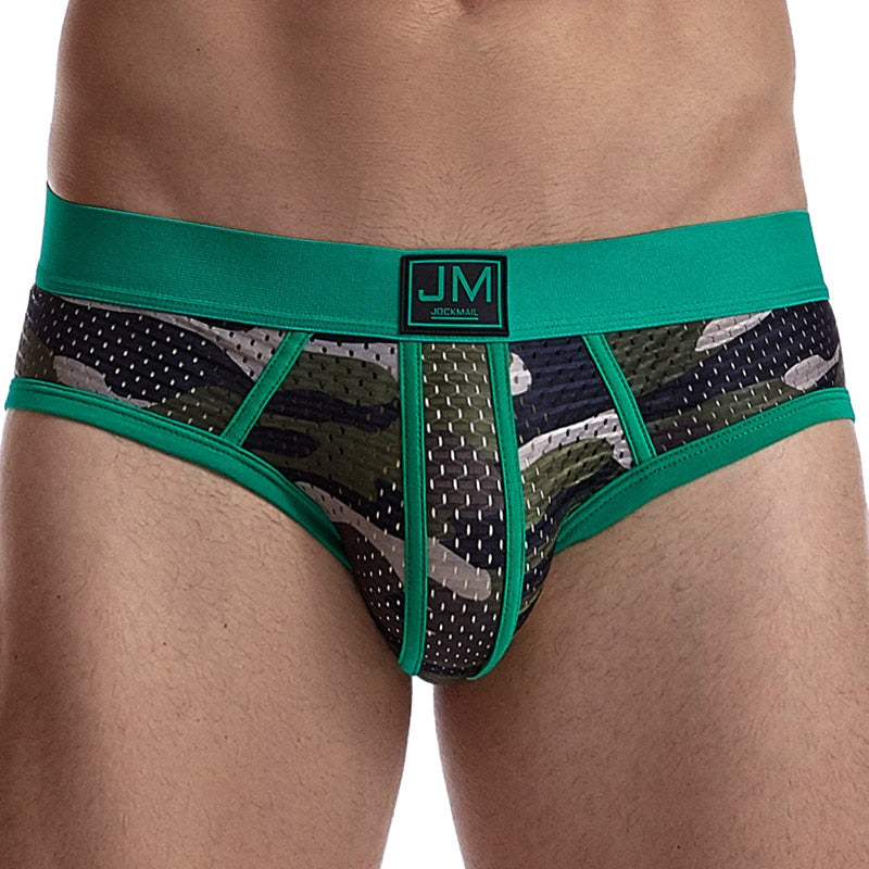 Camo Print Briefs