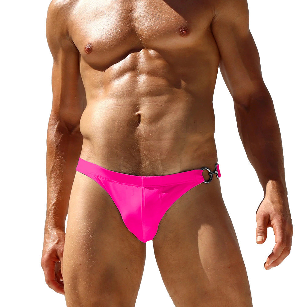 Metal Clipper Sexy Swim Briefs