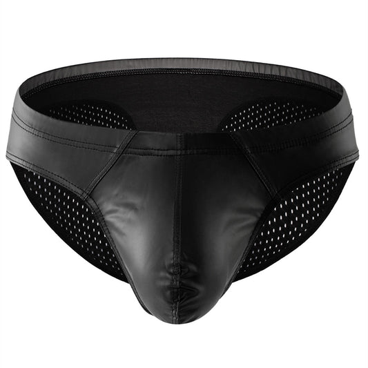 leather briefs for men