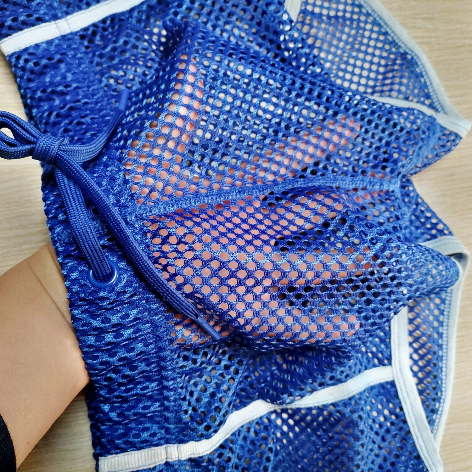 sexy men's mesh shorts
