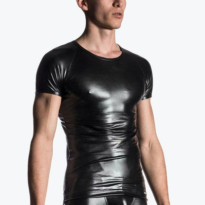 Leather t-shirts trendy undies