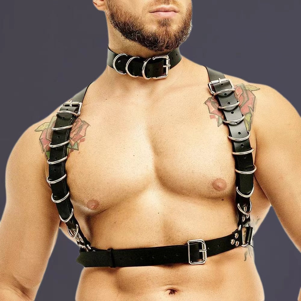 adjustable harness for men