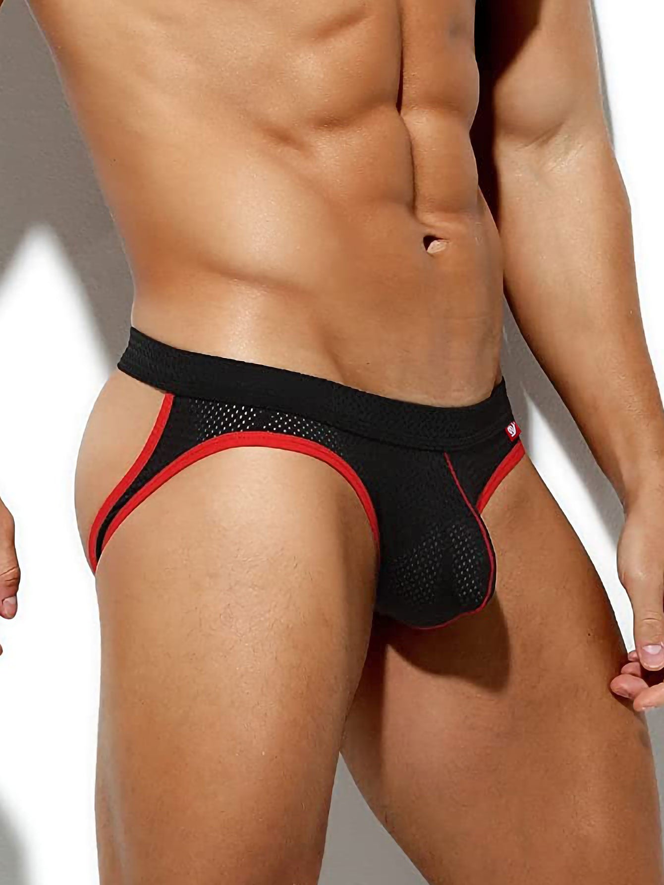men's jockstrap with whole in the back