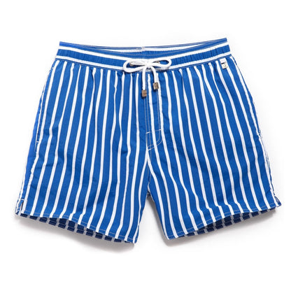 Pin Stripe Swim Trunks