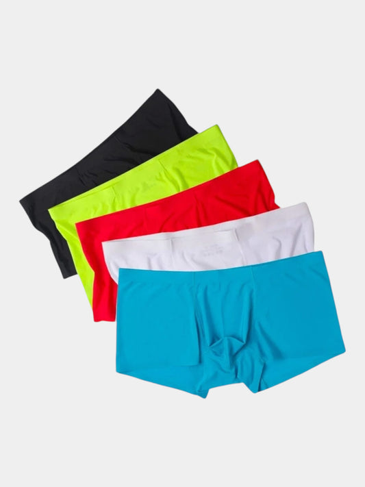 4 Pack Seamless Silky Trunks