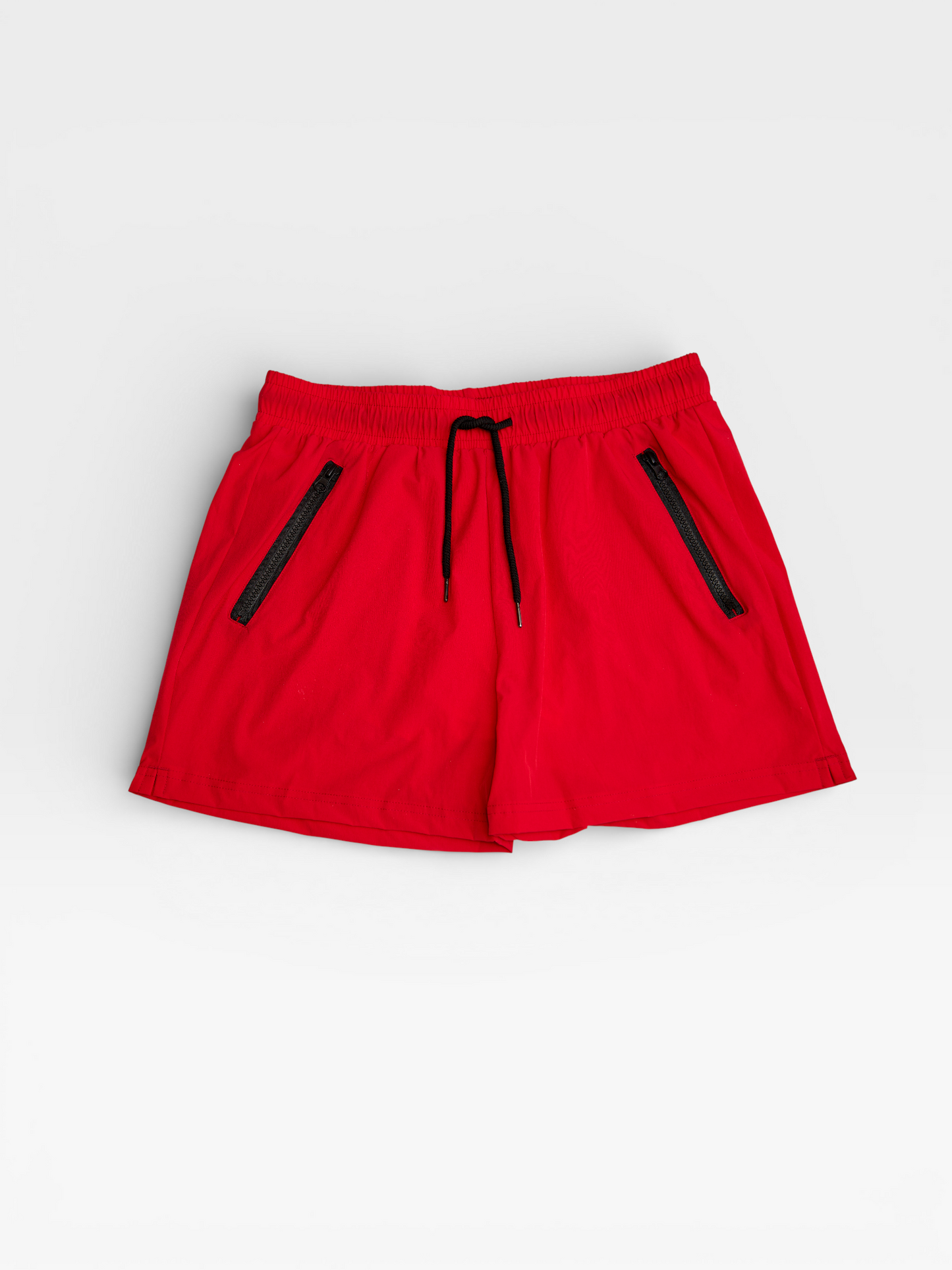 5" Quick Dry Men's Red Shorts