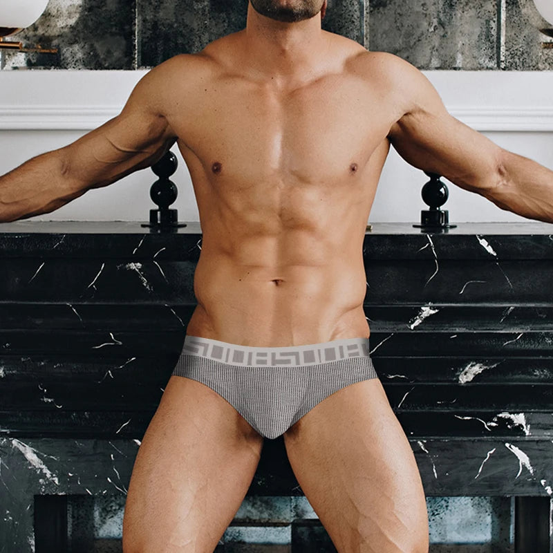 3-Pack Solid Colors Cotton Briefs