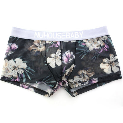 4 Pack Floral Sheer Trunks