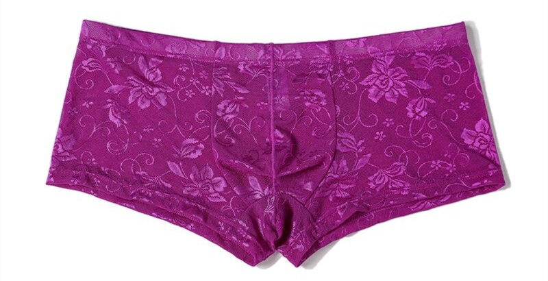 Elegant Lace Boxer Briefs