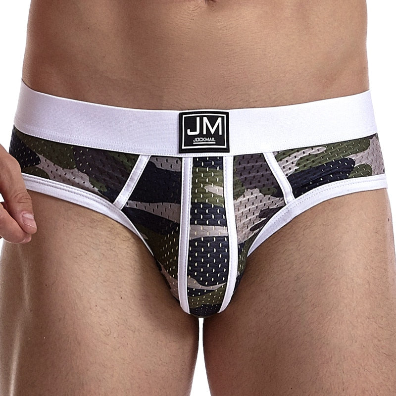 Camo Print Briefs