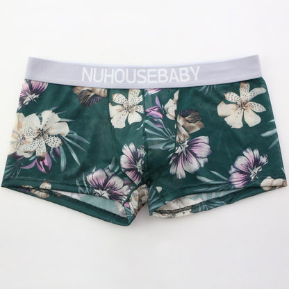 4 Pack Floral Sheer Trunks