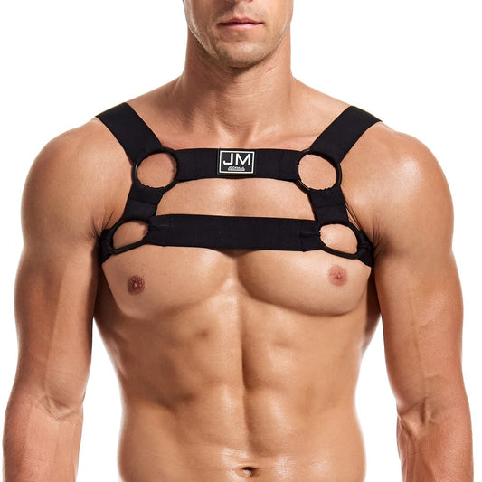 jockmail elastic chest harness