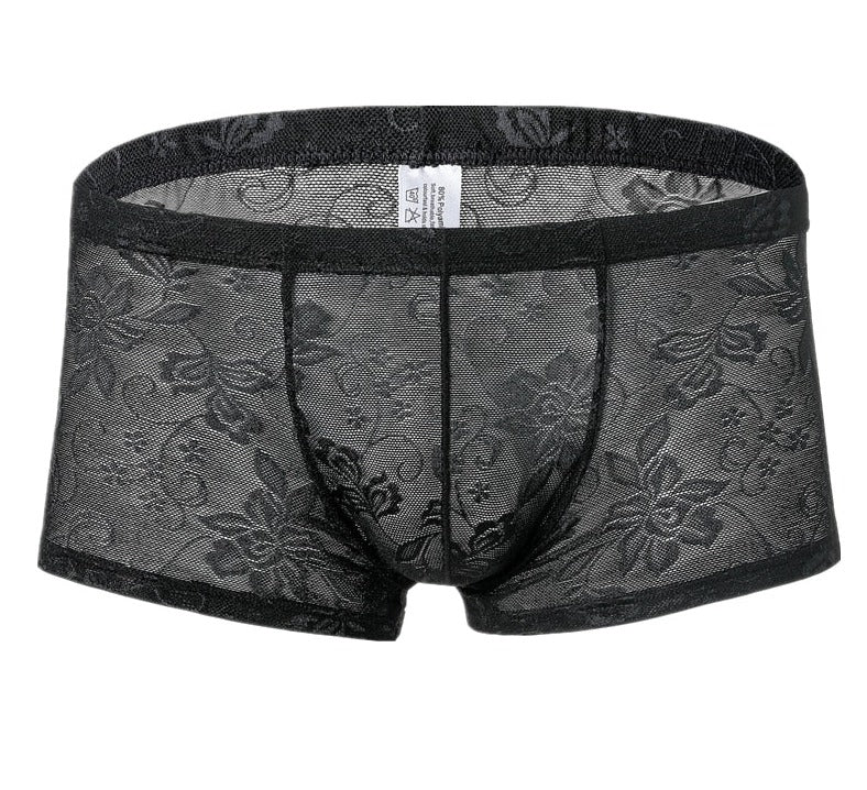 Elegant Lace Boxer Briefs