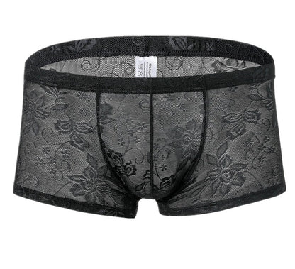 Elegant Lace Boxer Briefs