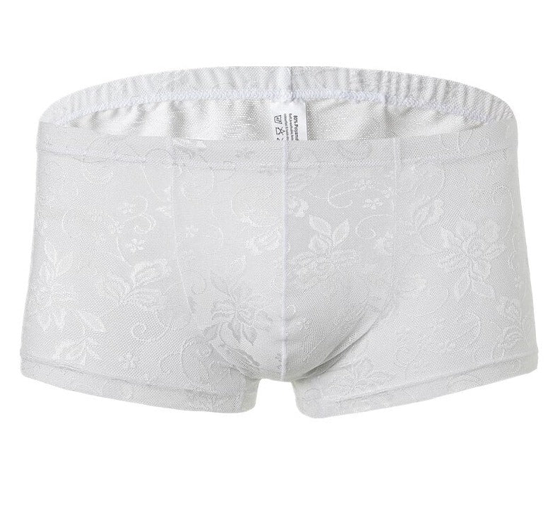 Elegant Lace Boxer Briefs