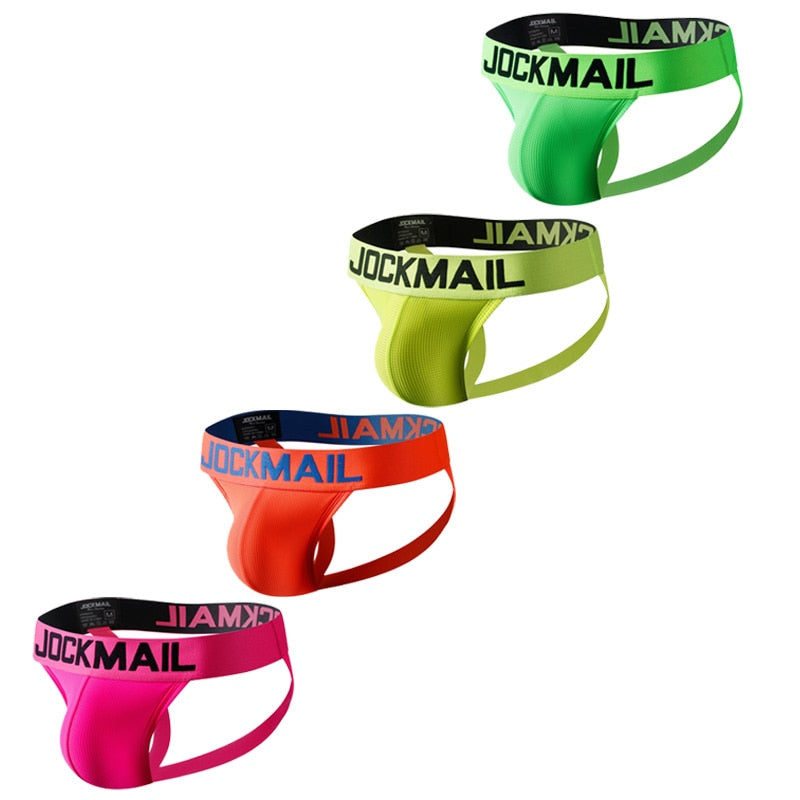 Jockmail Neon Jockstrap 4-Pack