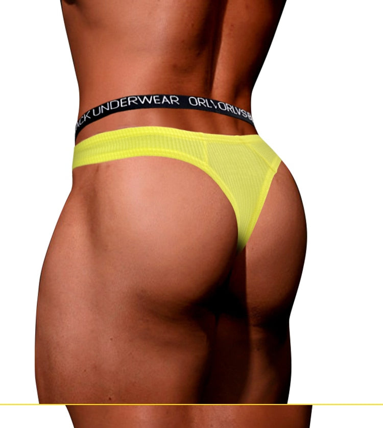 High Hip Waist Strap Men's Thong – Trendy Undies